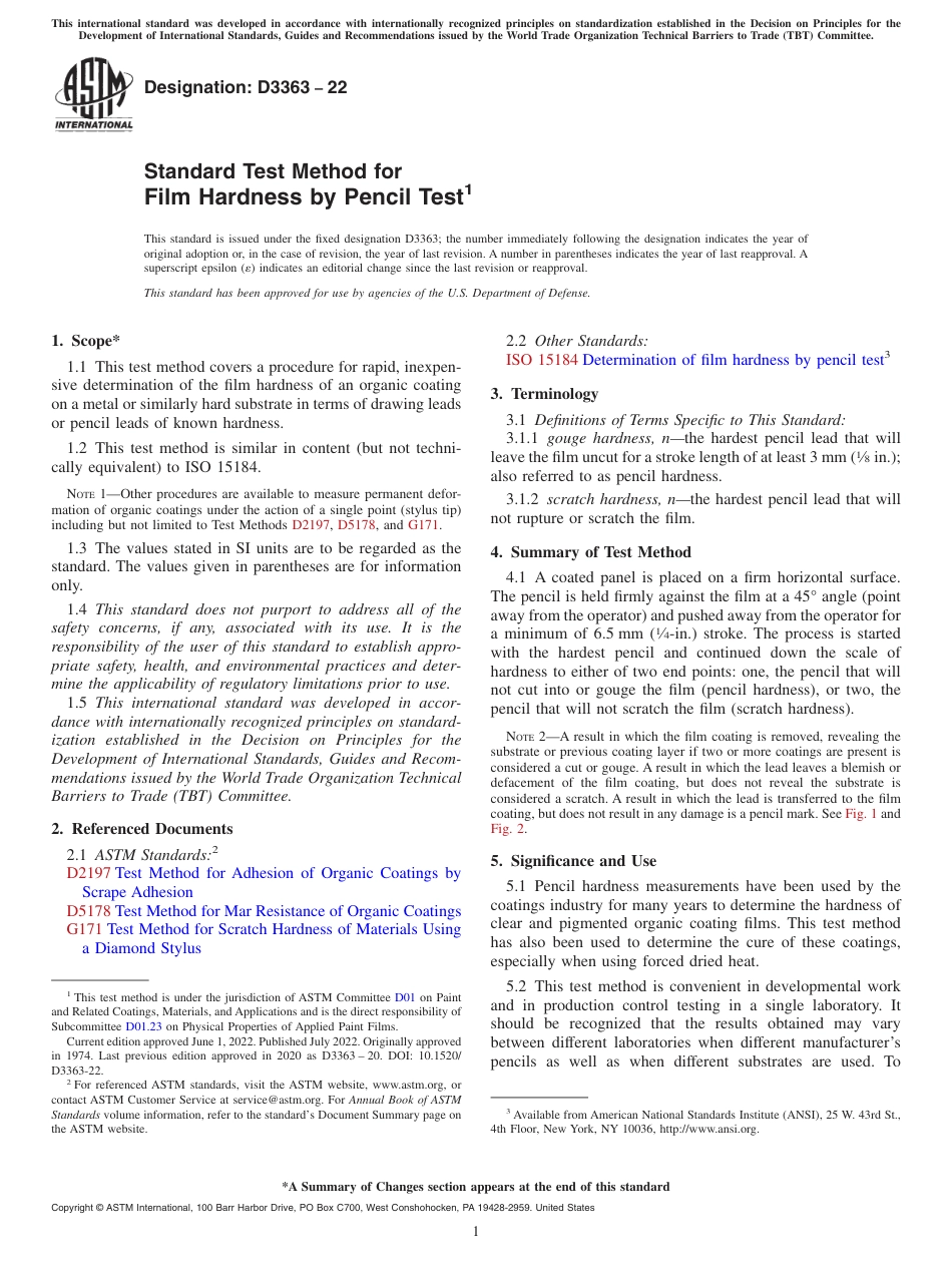 ASTM D3363 - 22.pdf_第1页
