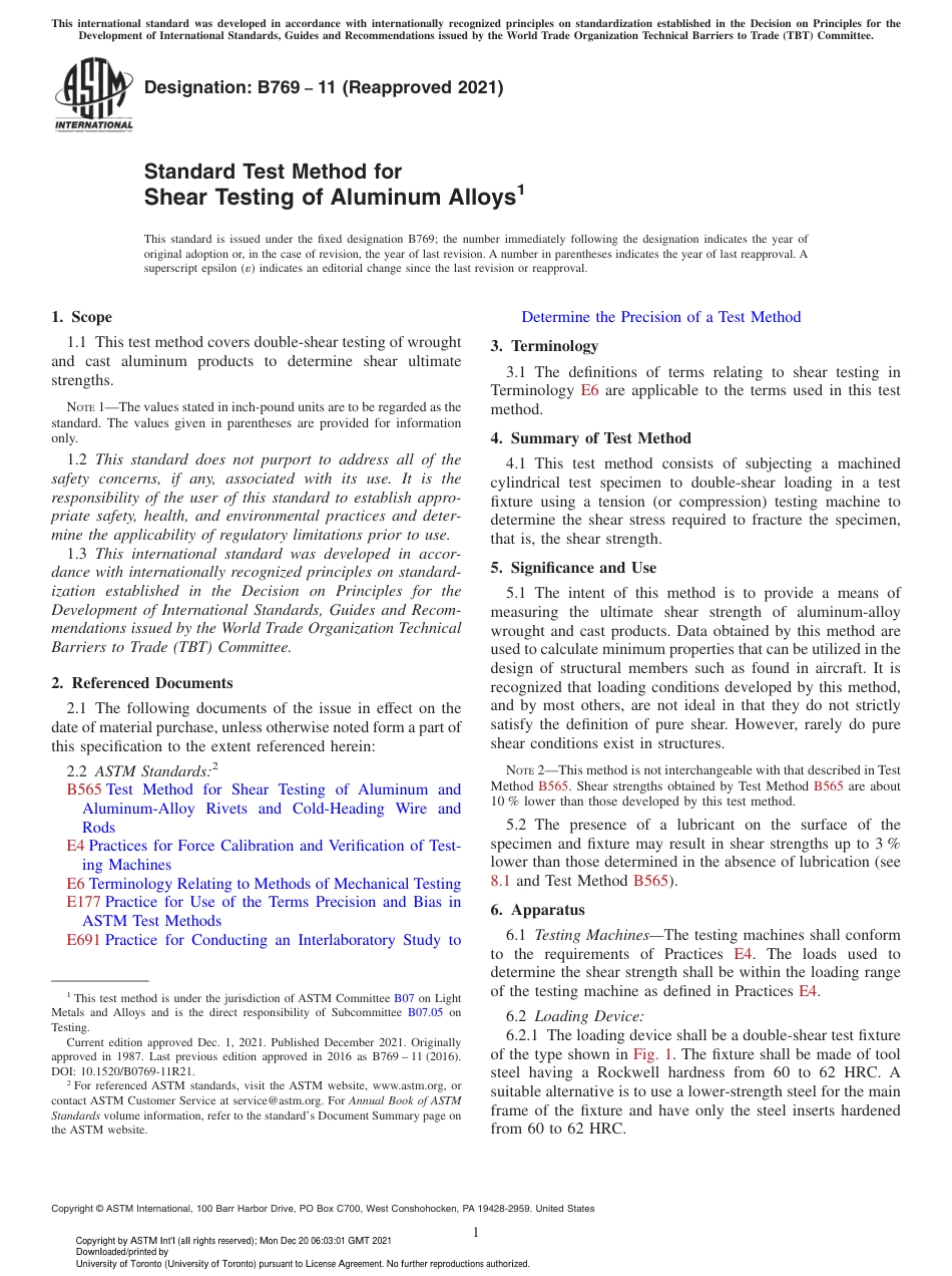 ASTM B769 - 11 (2021).pdf_第1页