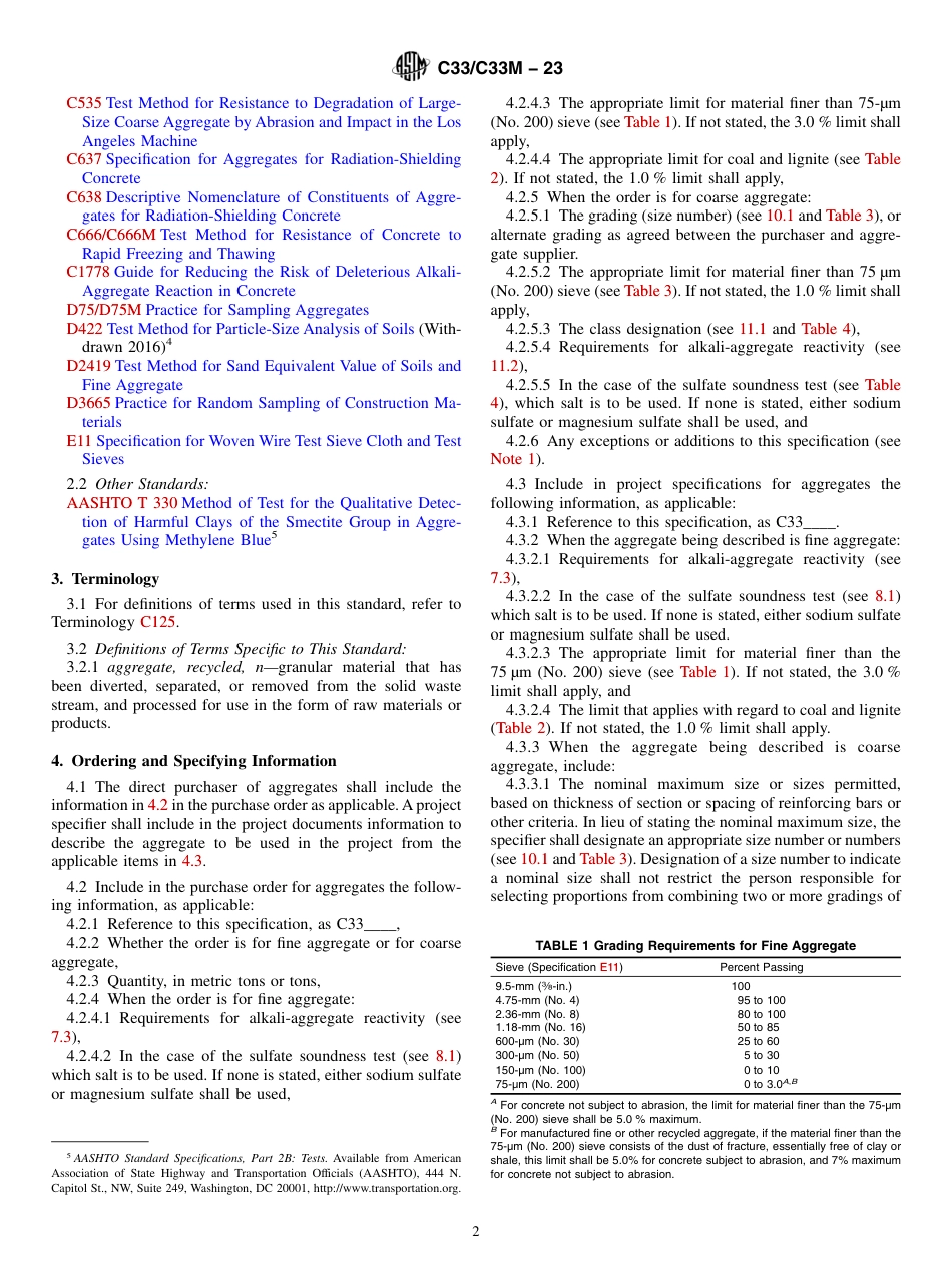 ASTM C33 - C 33M - 23.pdf_第2页