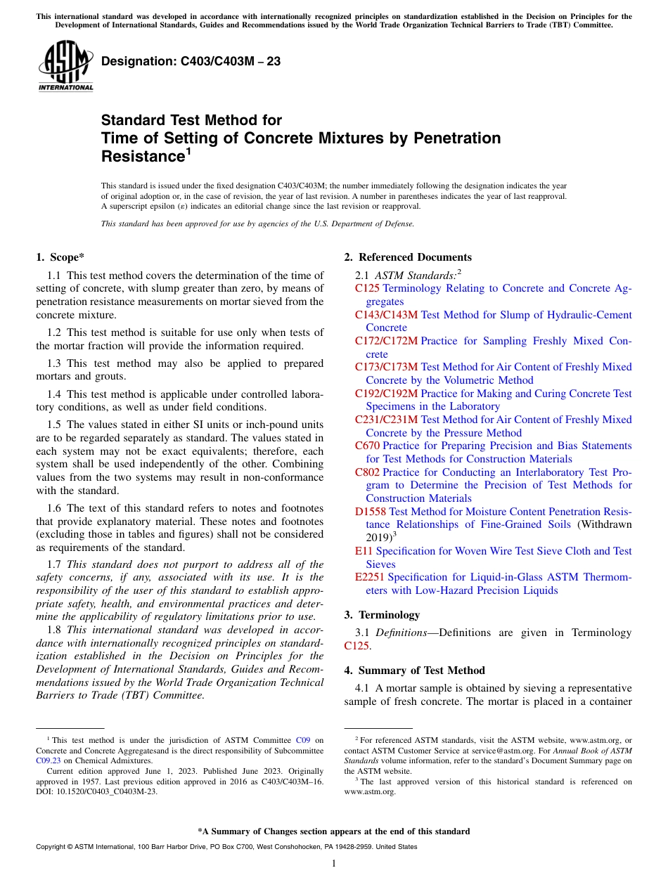 ASTM C403 - C 403M - 23.pdf_第1页