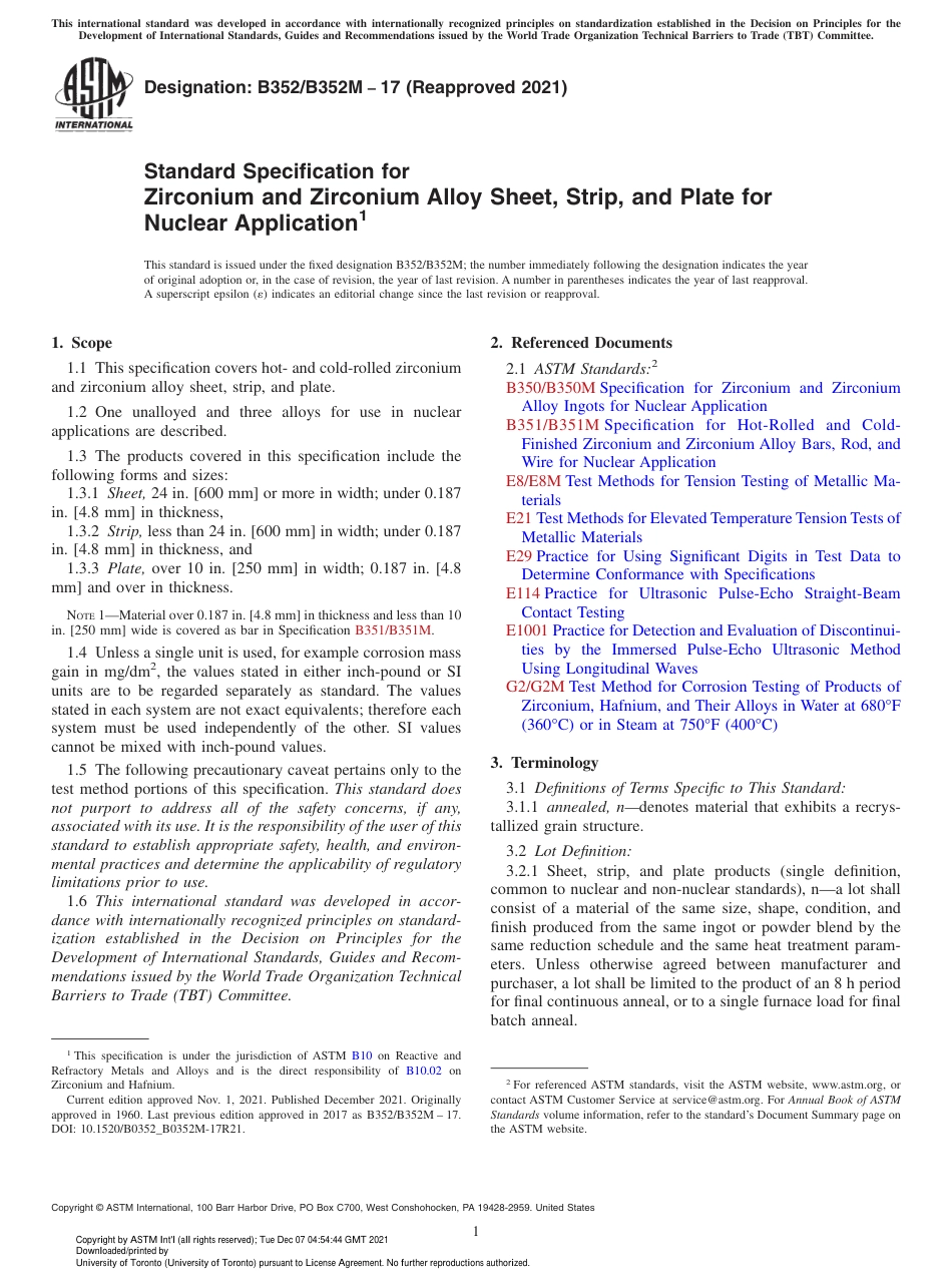ASTM B352 - B 352M - 17 (2021).pdf_第1页