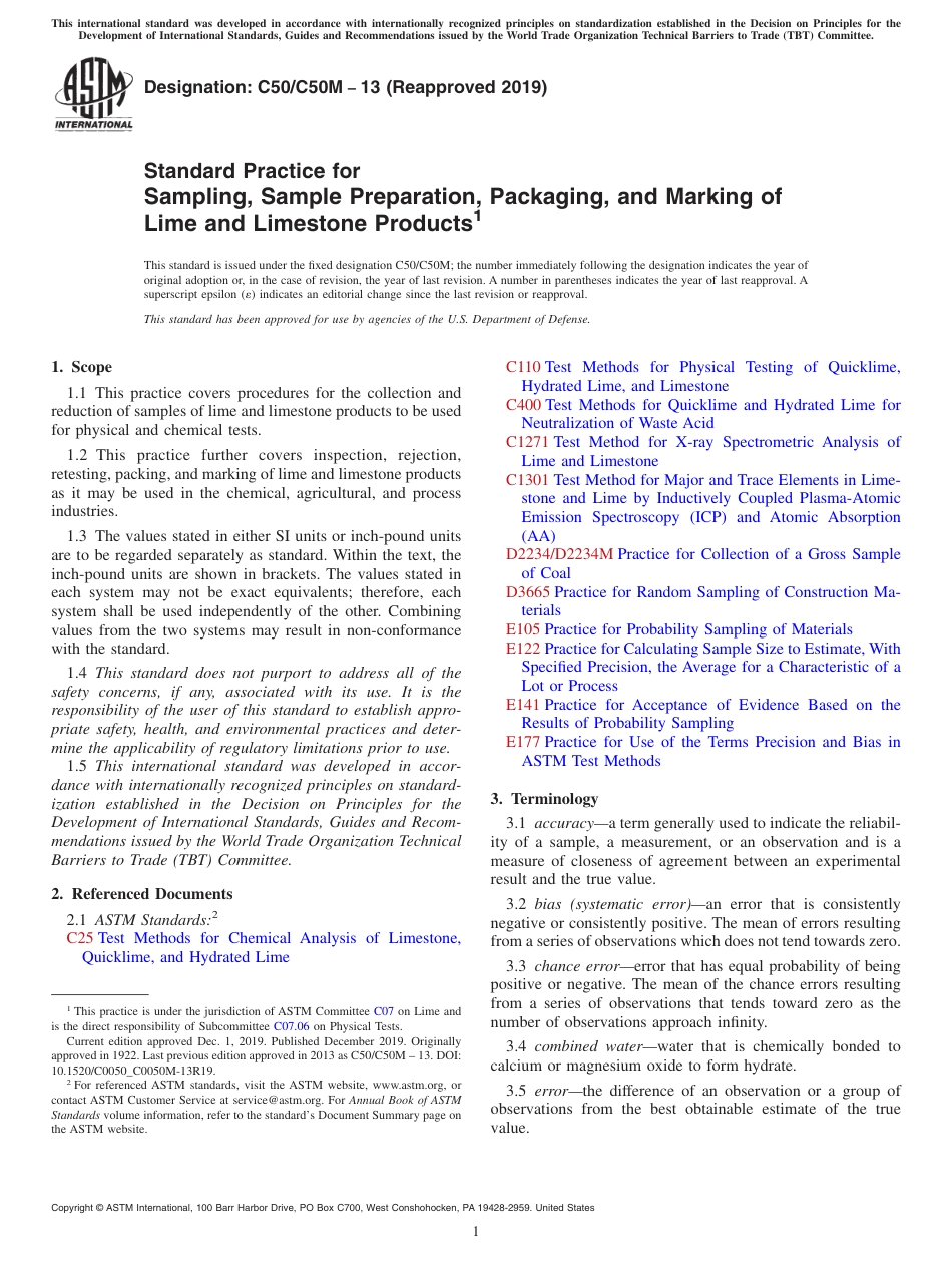 ASTM C50 - C 50M - 13 (2019).pdf_第1页