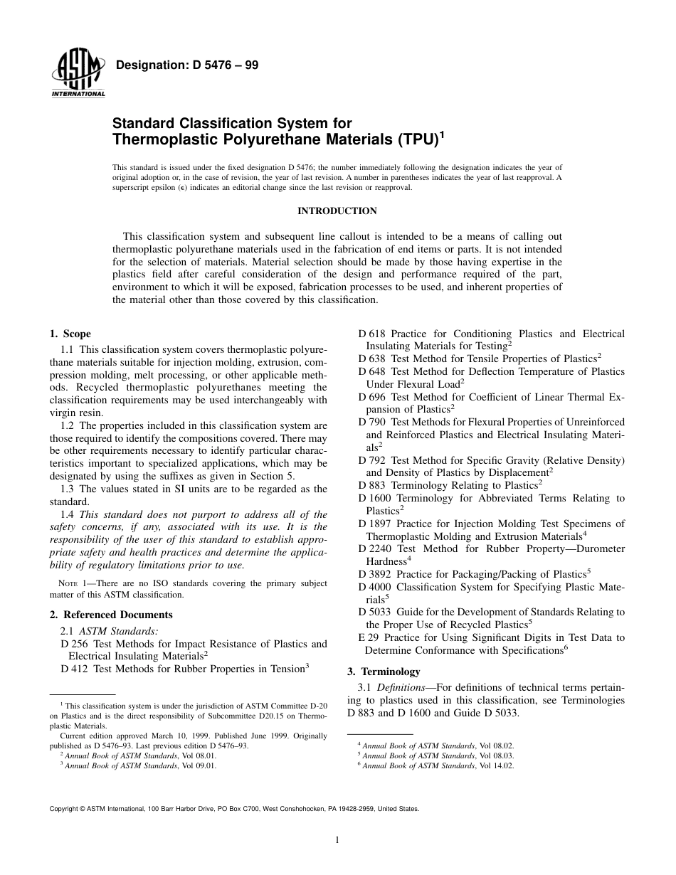 ASTM D5476 - 99.pdf_第1页