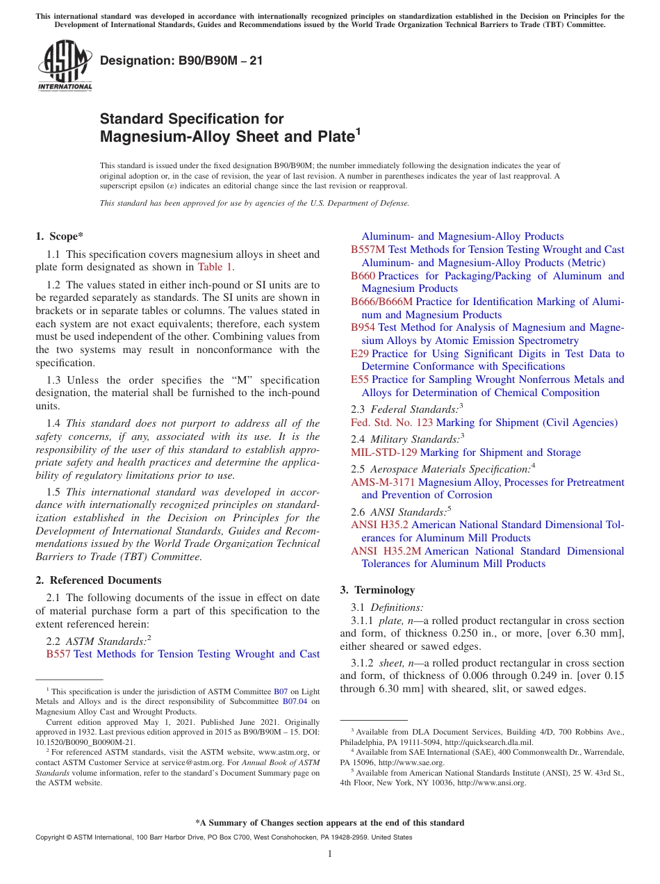 ASTM B90 - B 90M - 21.pdf_第1页