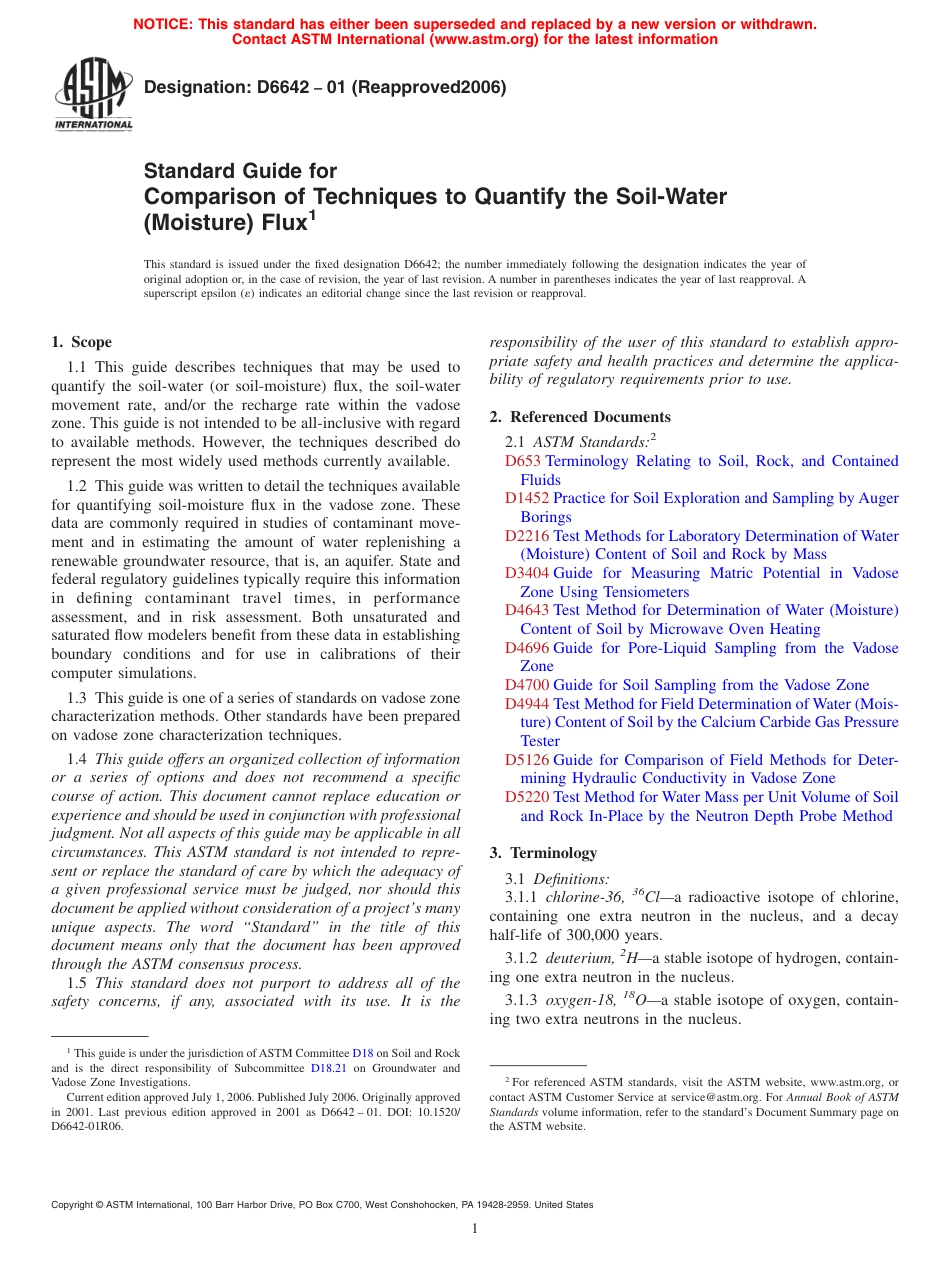 ASTM D6642 - 01 (2006).pdf_第1页