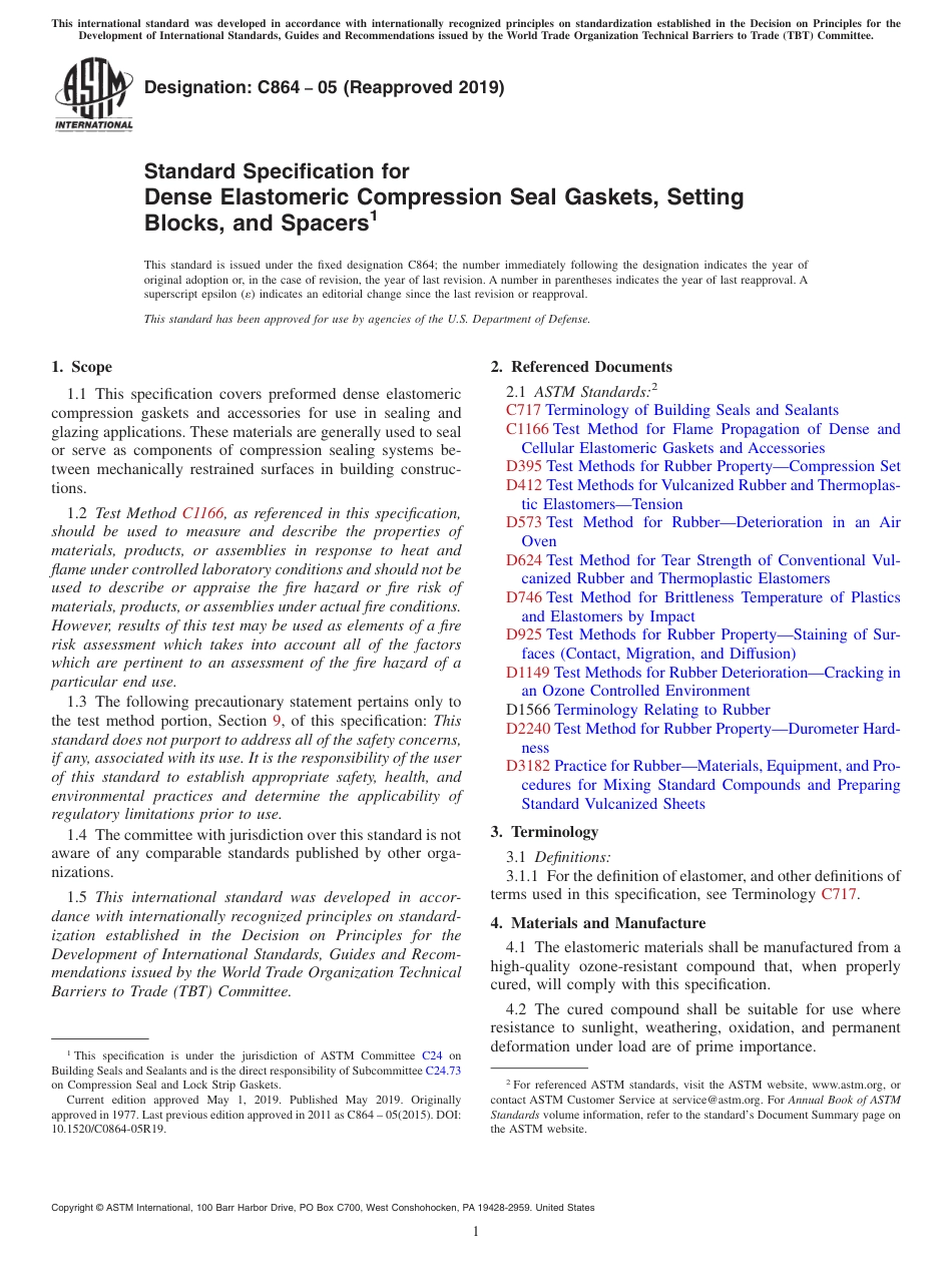 ASTM C864 - 05 (2019).pdf_第1页