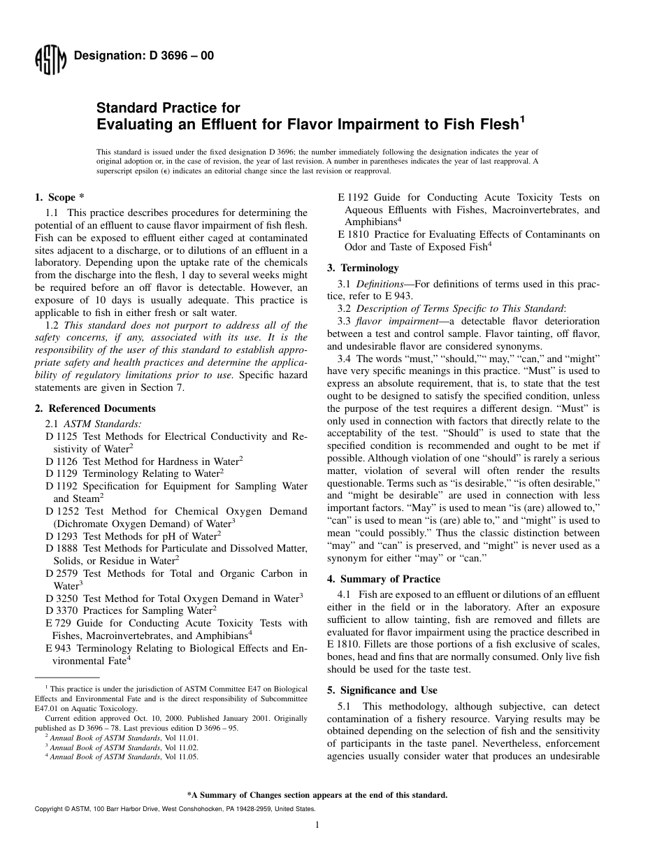 ASTM D3696 - 00.pdf_第1页