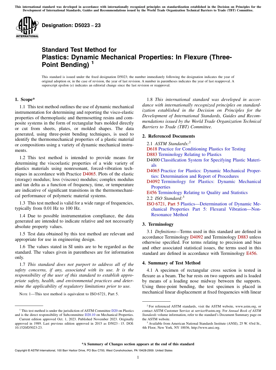 ASTM D5023 - 23.pdf_第1页
