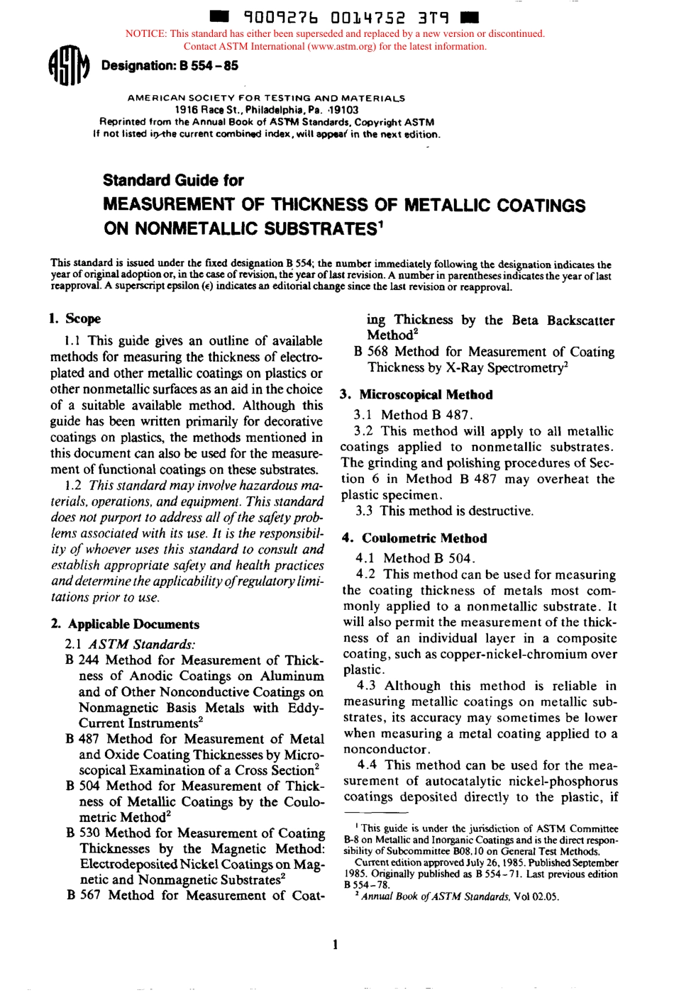 ASTM B554 - 85 scan.pdf_第1页