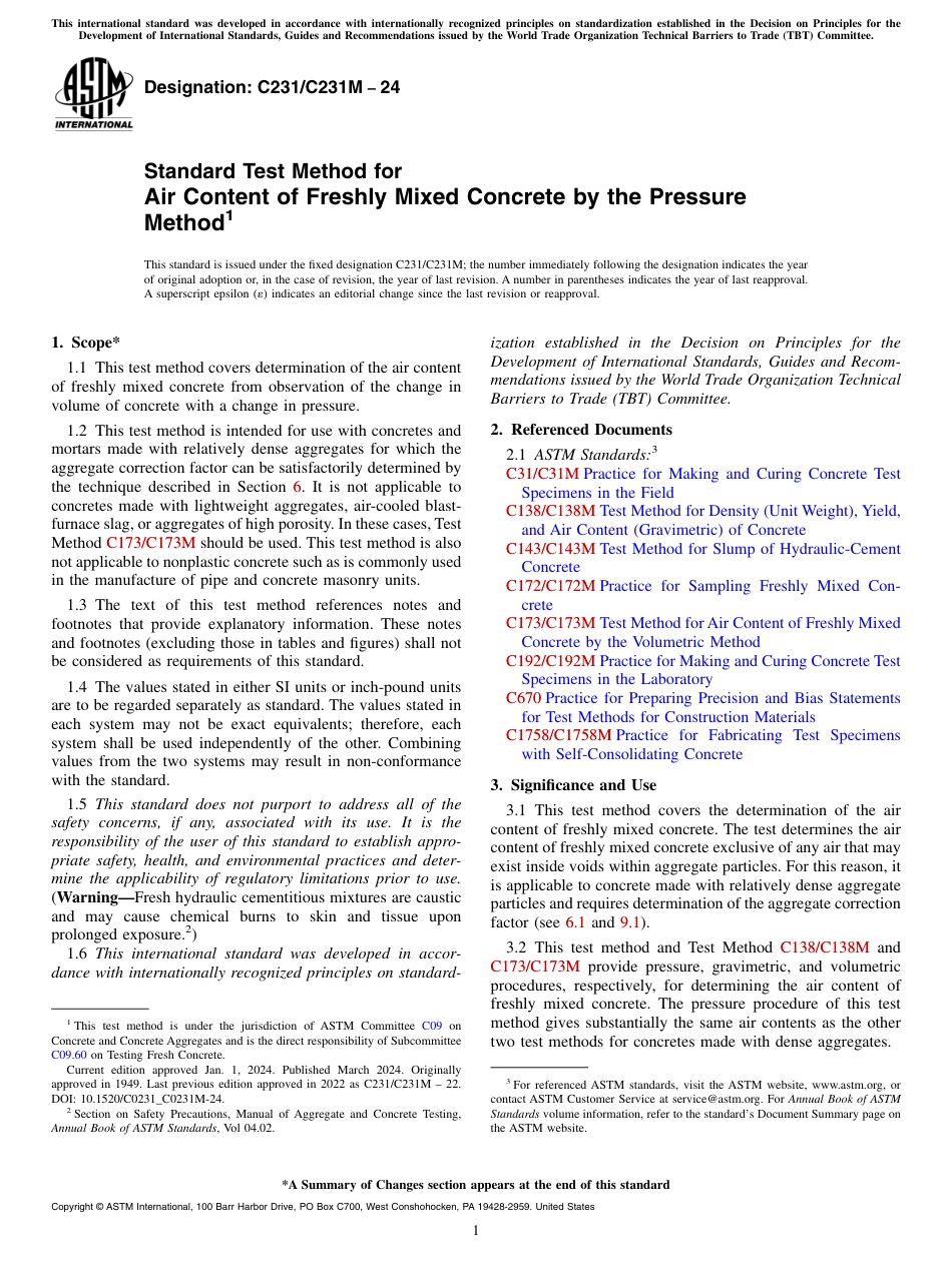 ASTM C231 - C 231M - 24.pdf_第1页