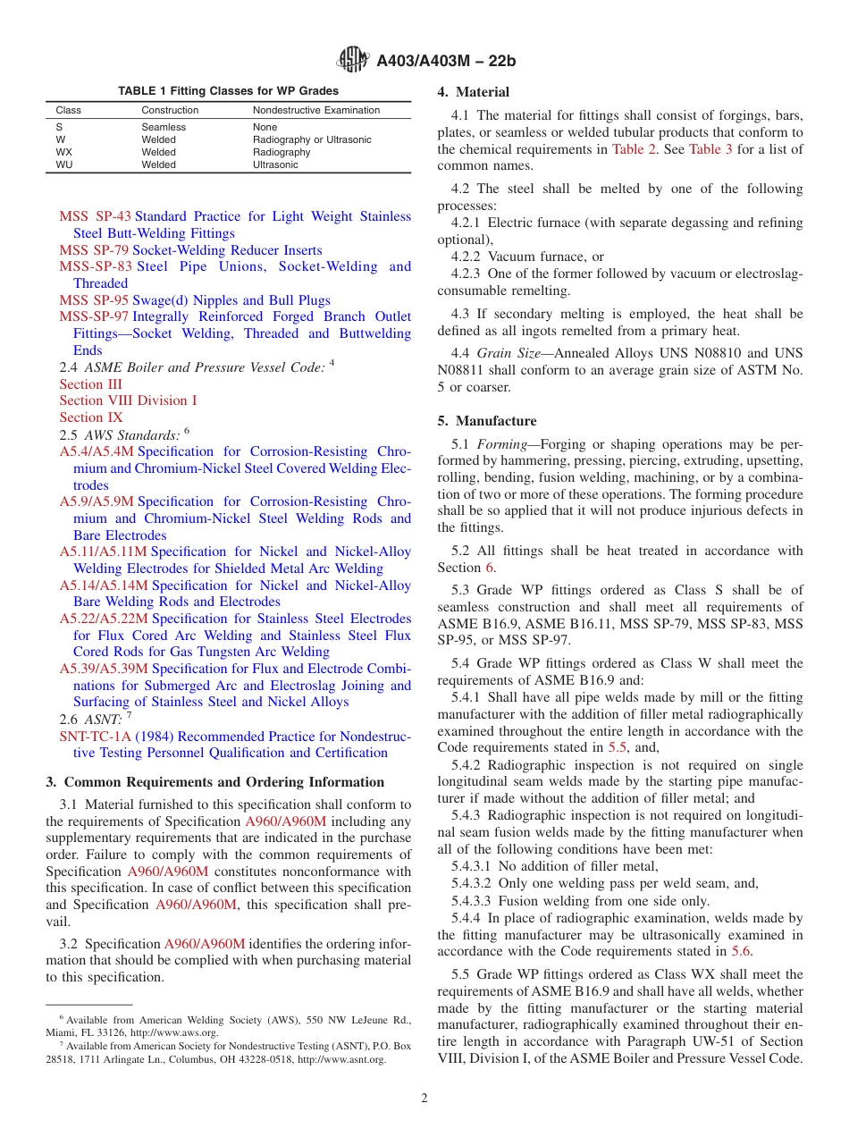 ASTM A403 - A 403M - 22b.pdf_第2页