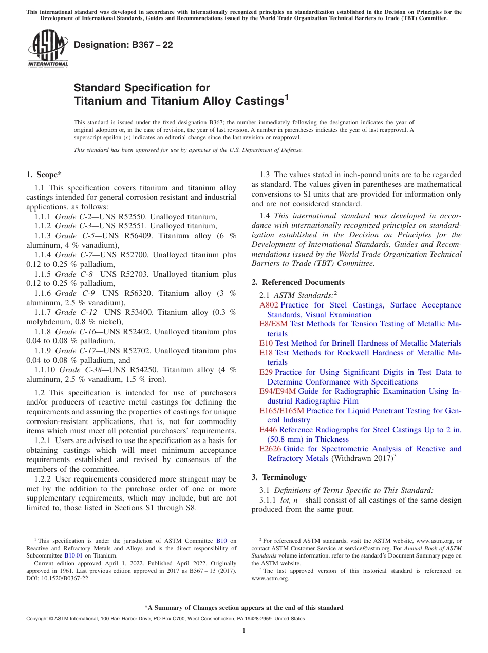 ASTM B367 - 22.pdf_第1页