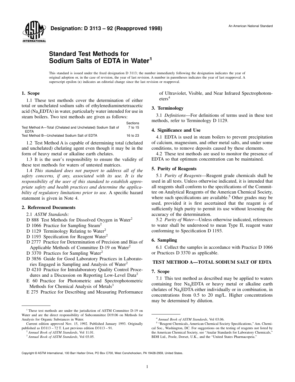 ASTM D3113 - 92 (1998).pdf_第1页