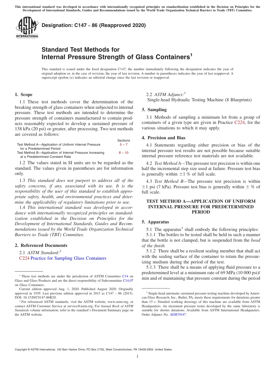 ASTM C147 - 86 (2020).pdf_第1页