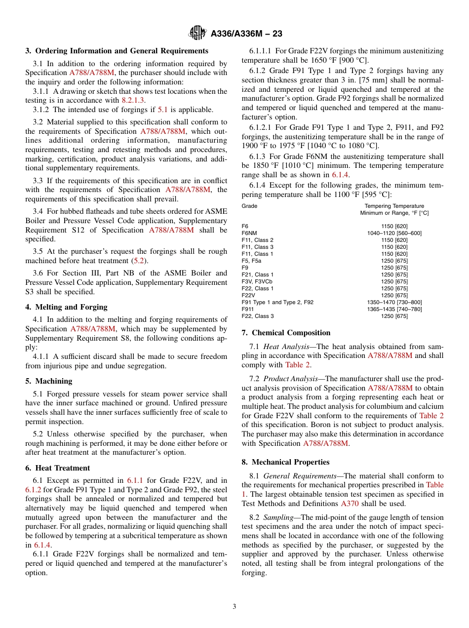 ASTM A336 - A 336M - 23.pdf_第3页