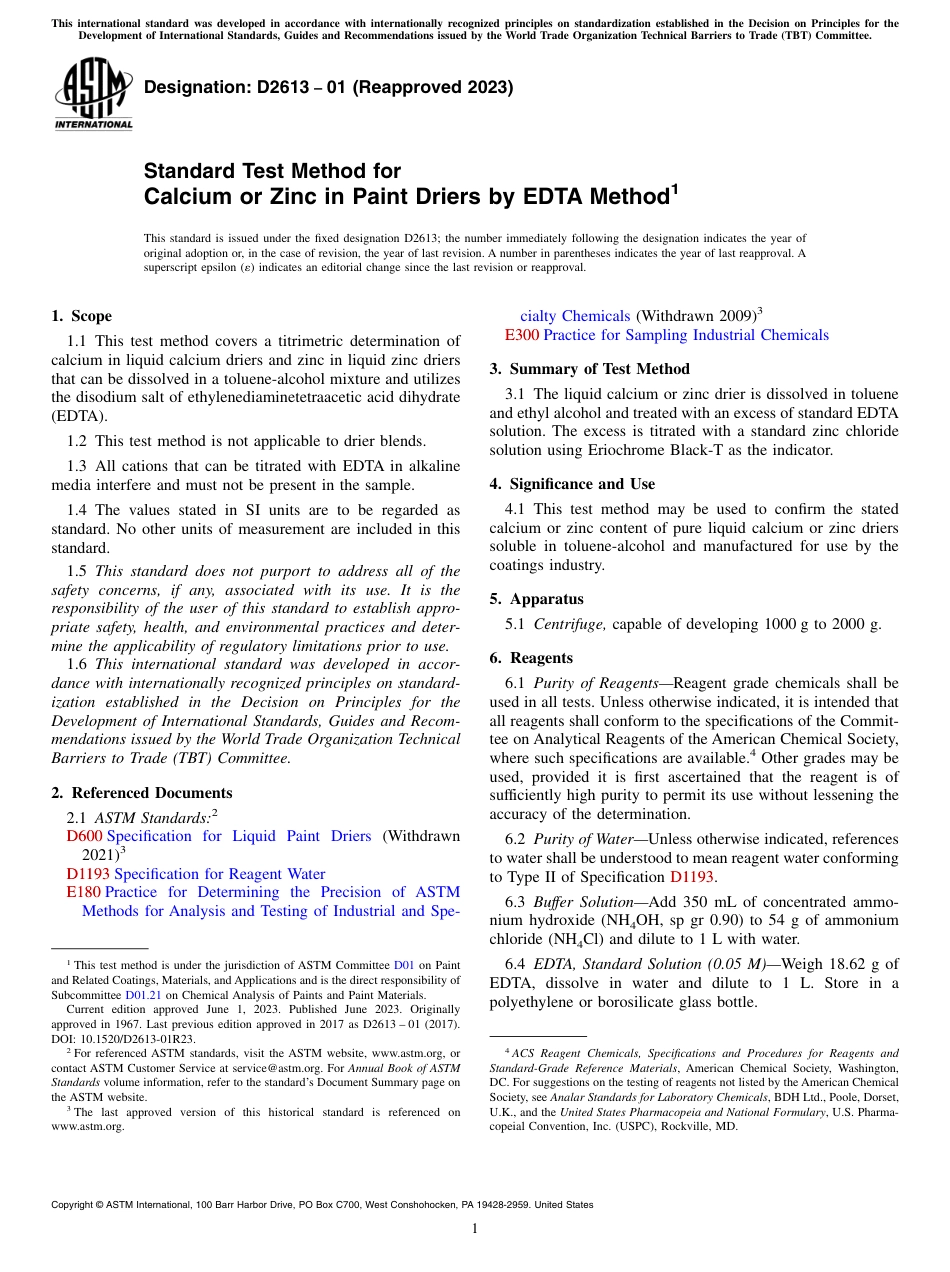 ASTM D2613 - 01 (2023).pdf_第1页