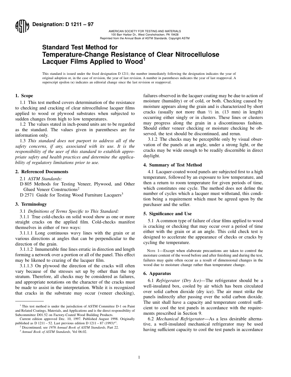 ASTM D1211 - 97.pdf_第1页