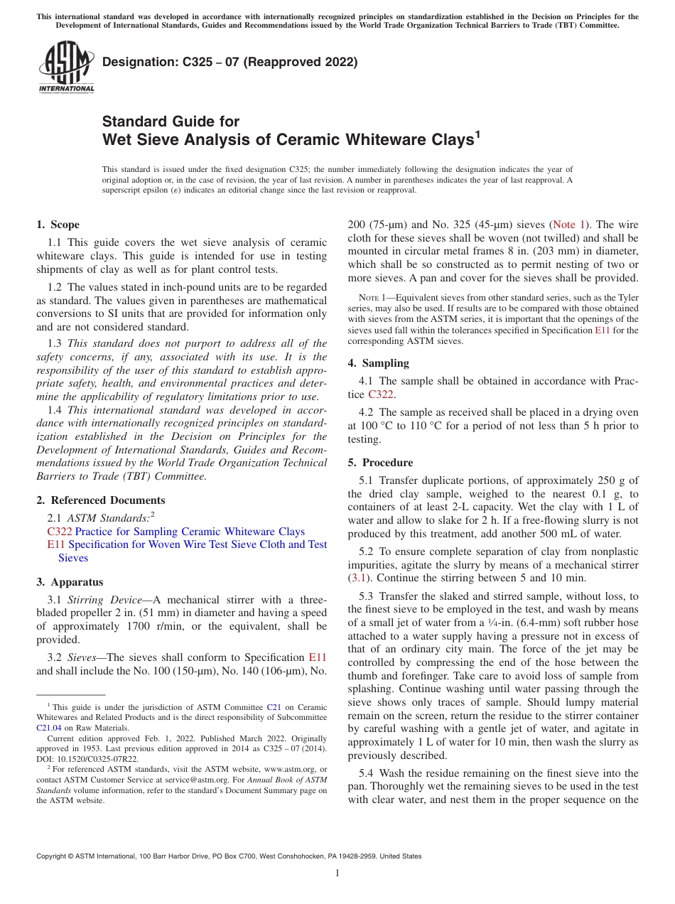 ASTM C325 - 07 (2022).pdf_第1页
