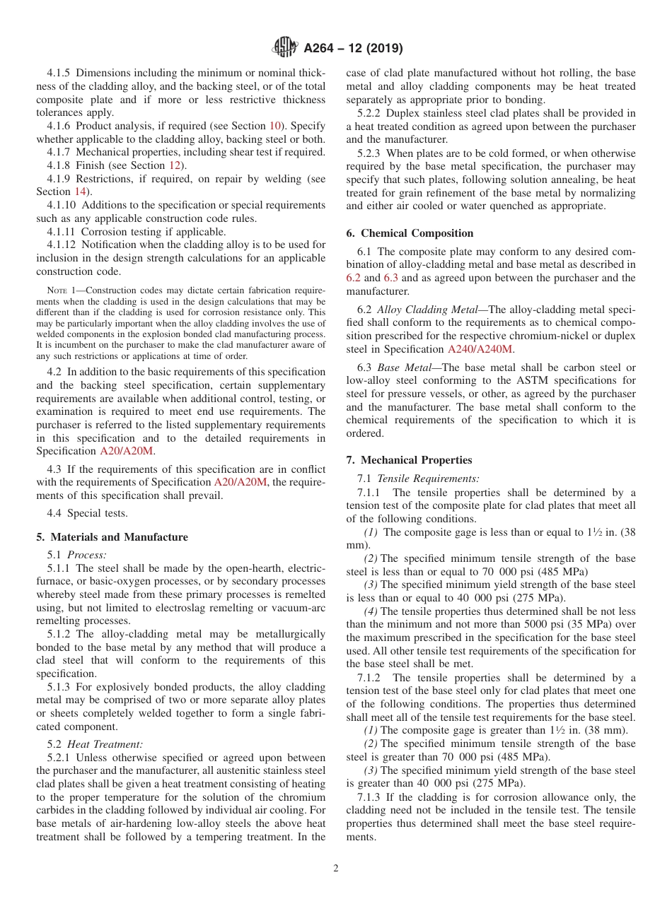 ASTM A264 - 12 (2019).pdf_第2页