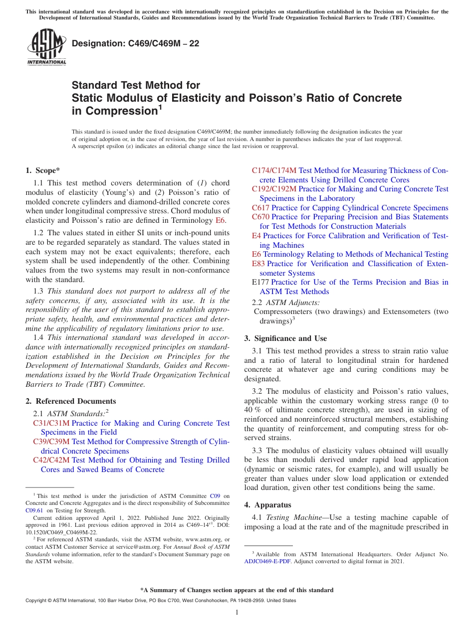ASTM C469 - C 469M - 22.pdf_第1页