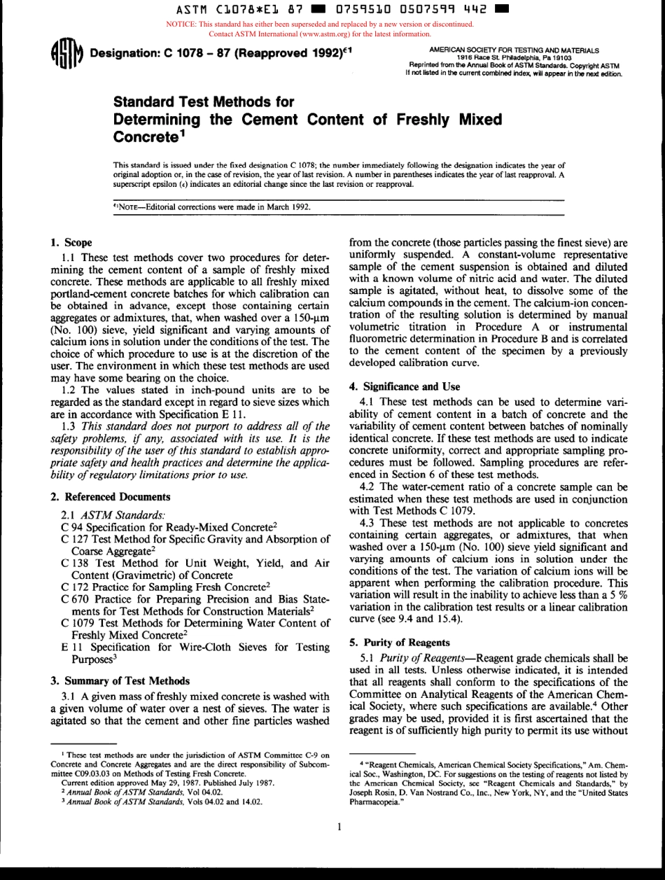 ASTM C1078 - 87 (1992)e1 scan.pdf_第1页