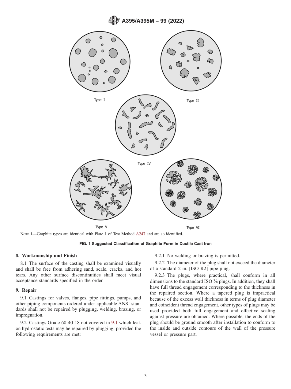 ASTM A395 - A 395M - 99 (2022).pdf_第3页