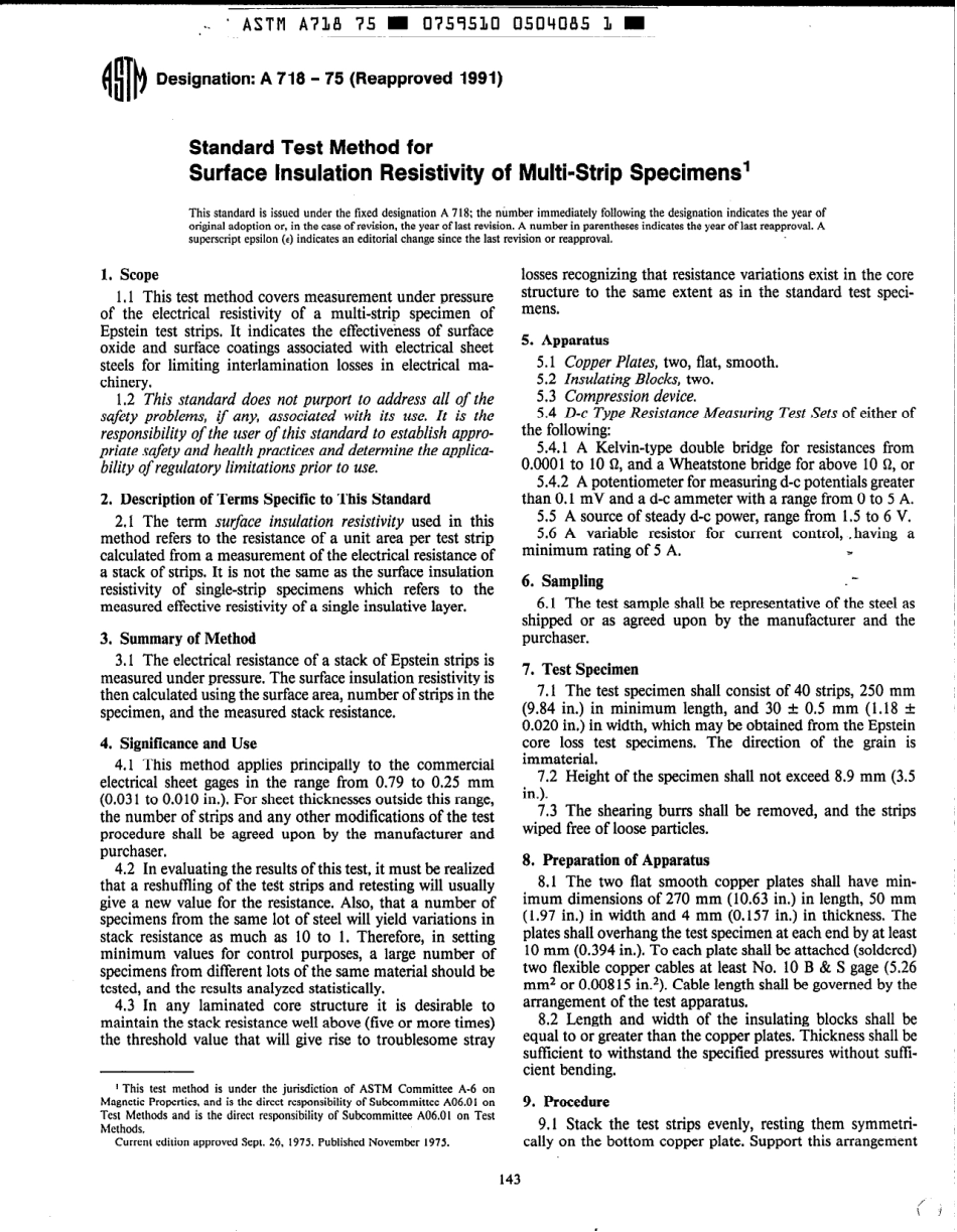 ASTM A718 - 75 (1991) scan.pdf_第1页