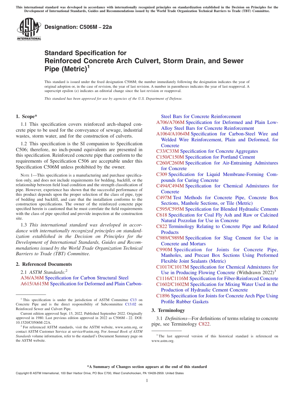ASTM C506M - 22a.pdf_第1页