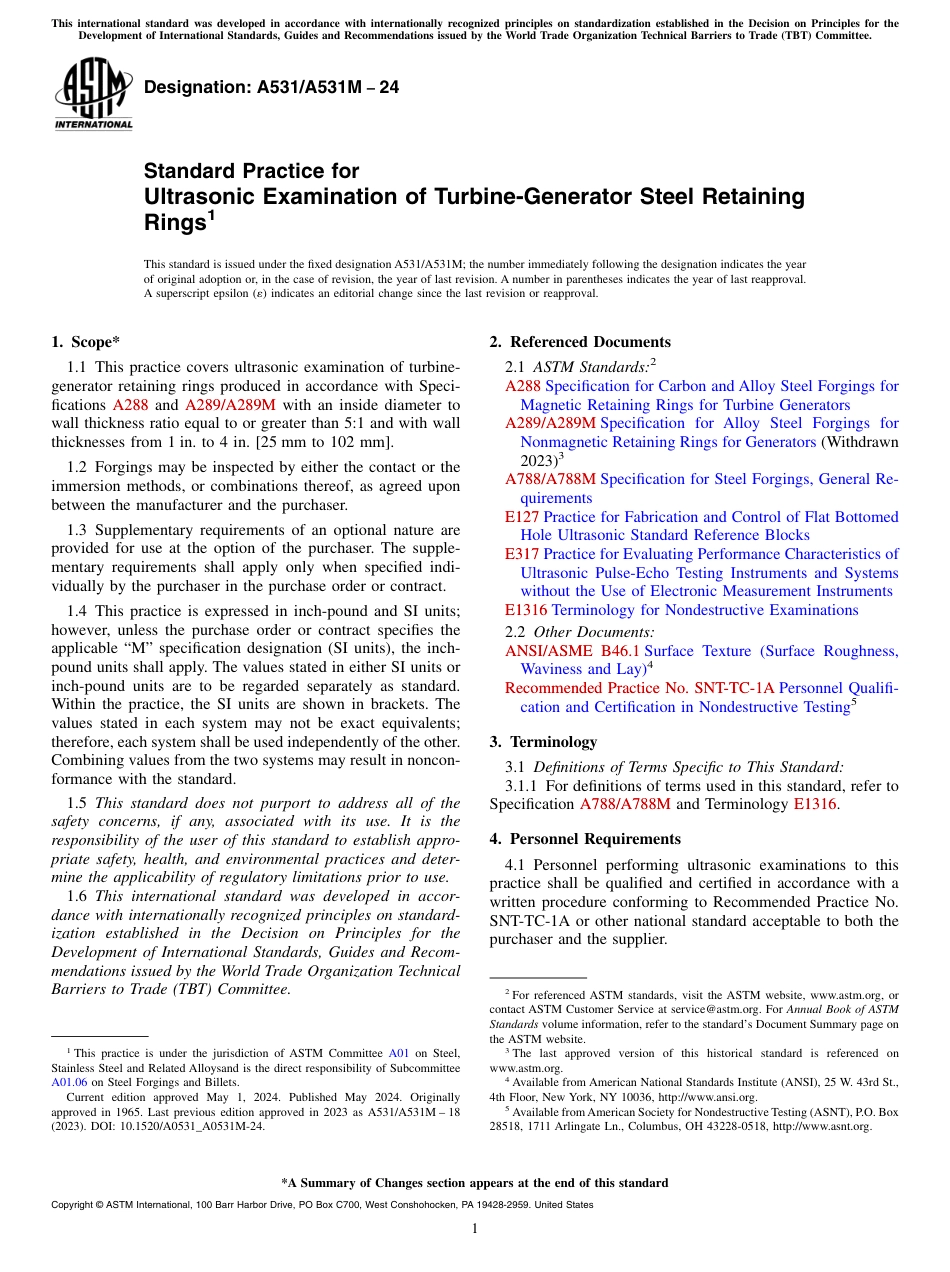 ASTM A531 - A 531M - 24.pdf_第1页
