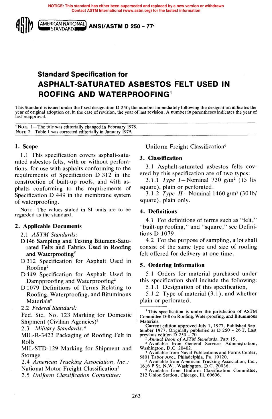 ASTM D250 - 77e1 scan.pdf_第1页