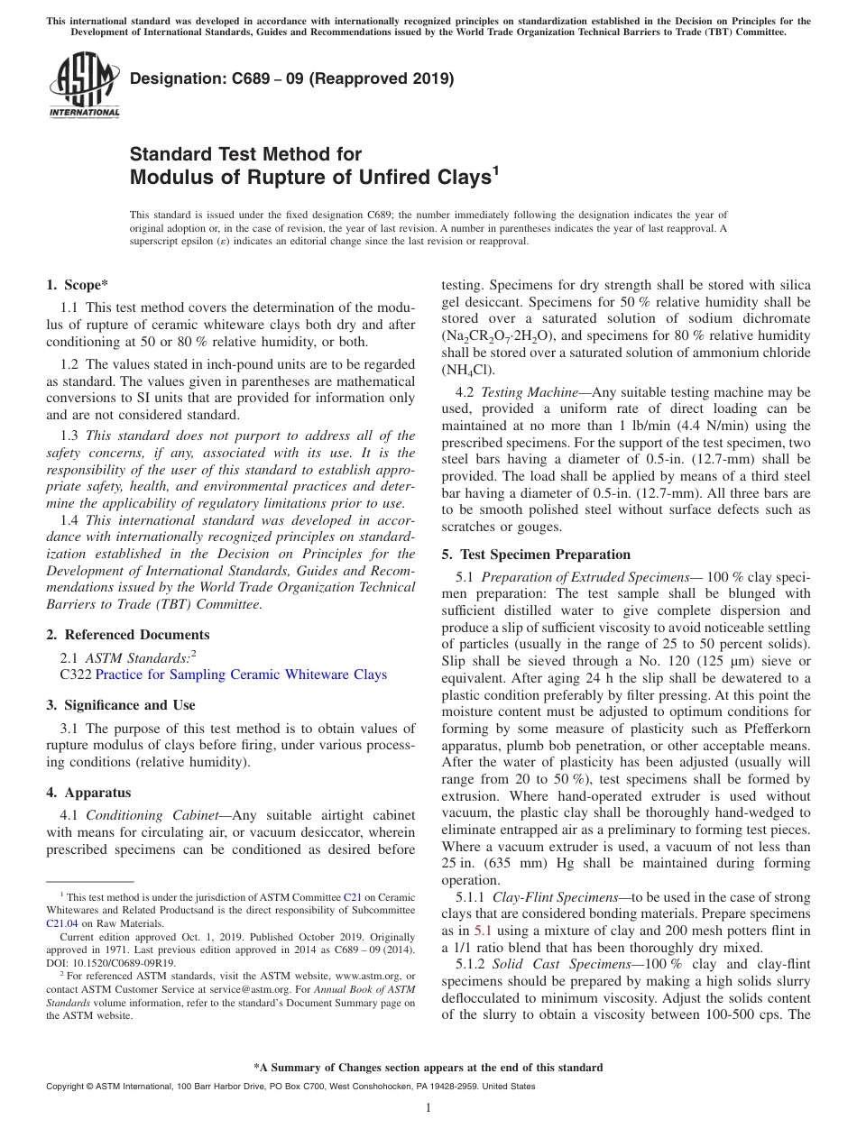 ASTM C689 - 09 (2019).pdf_第1页