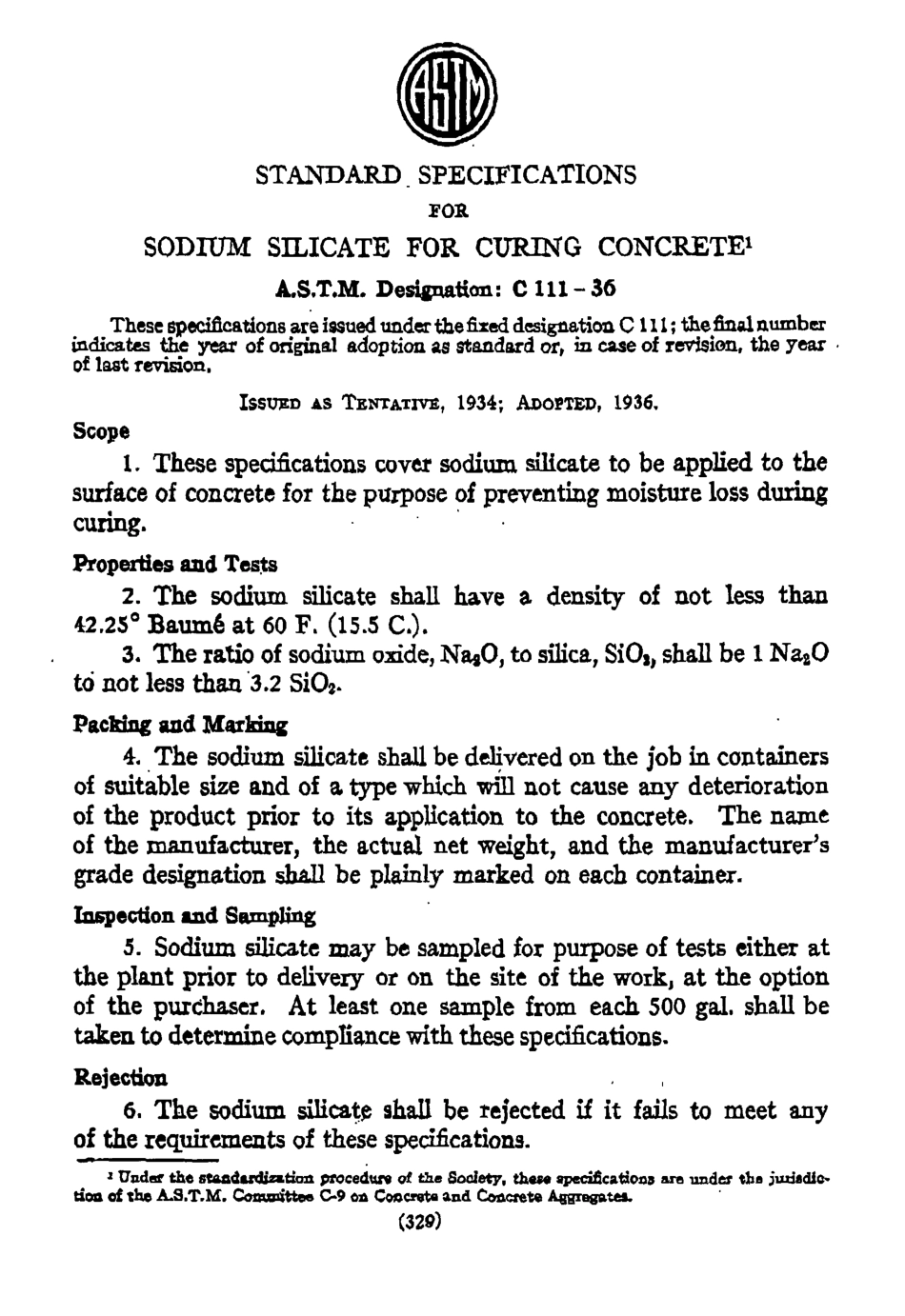 ASTM C111 - 36 scan.pdf_第1页