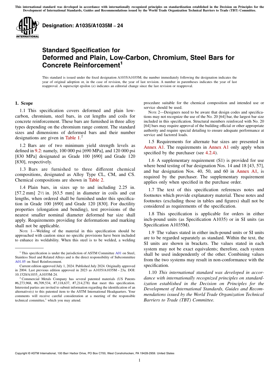 ASTM A1035 - A 1035M - 24.pdf_第1页