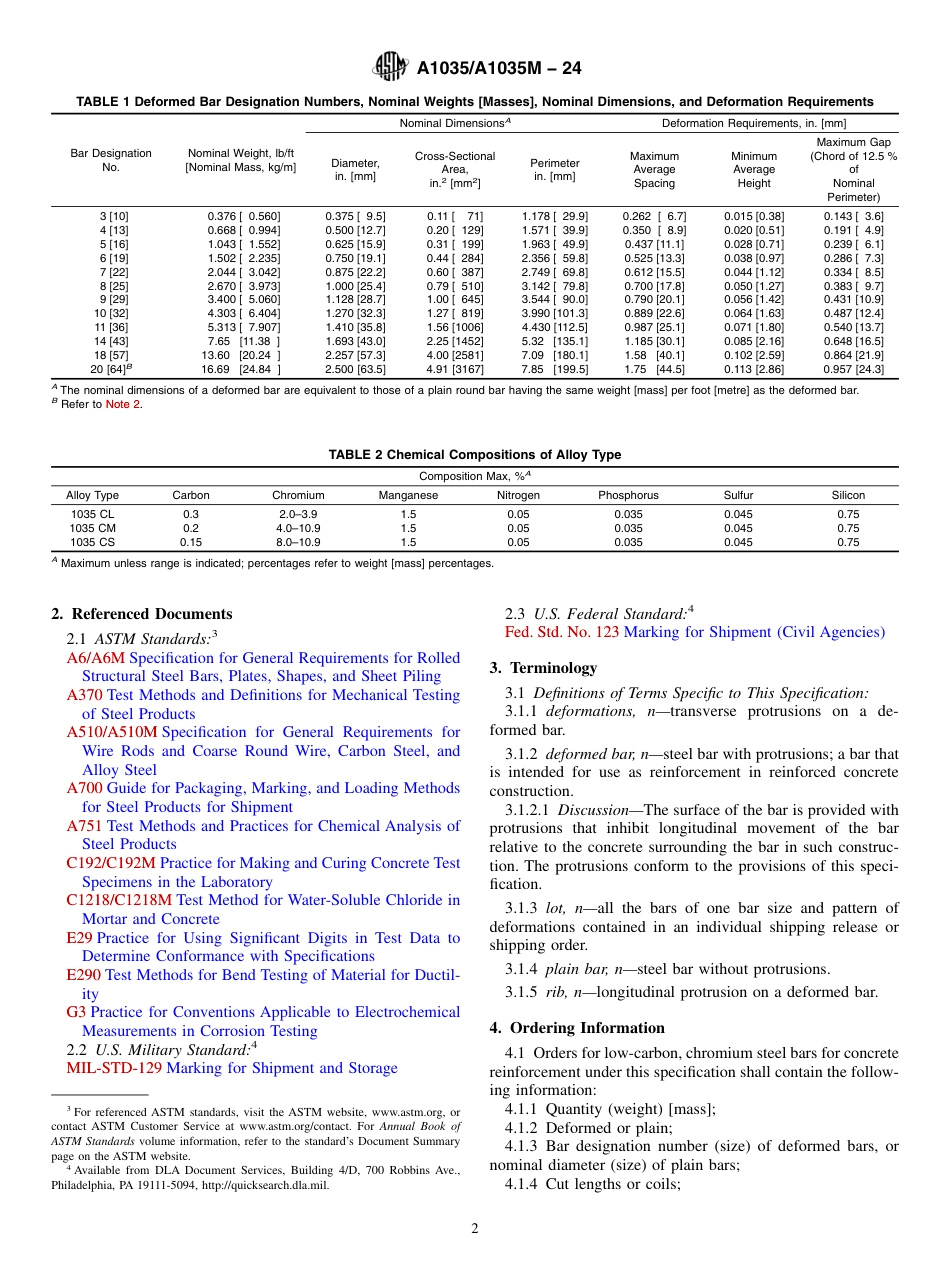 ASTM A1035 - A 1035M - 24.pdf_第2页