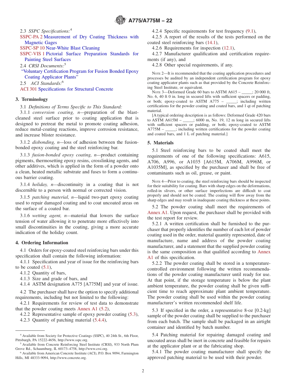 ASTM A775 - A 775M - 22.pdf_第2页