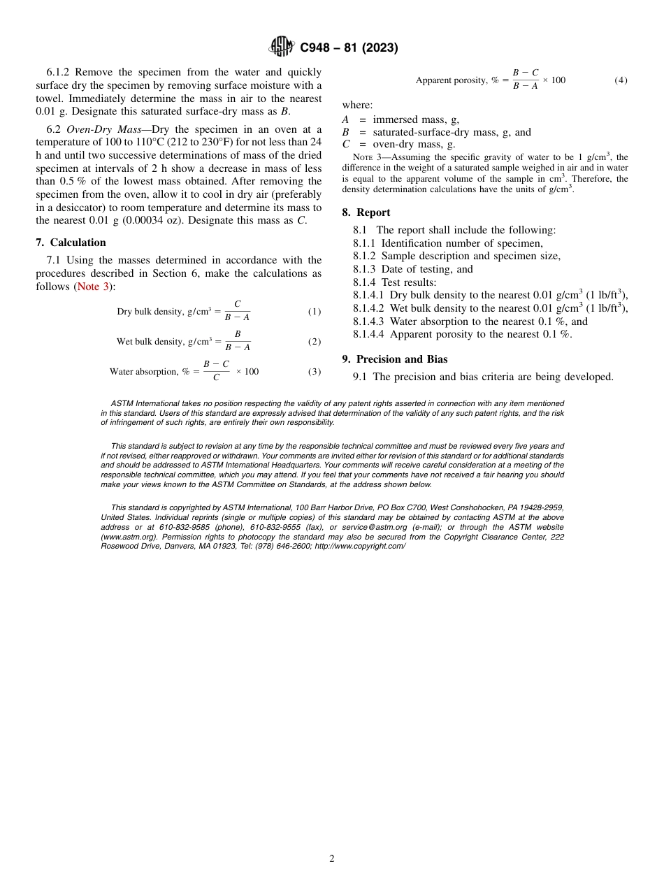 ASTM C948 - 81 (2023).pdf_第2页