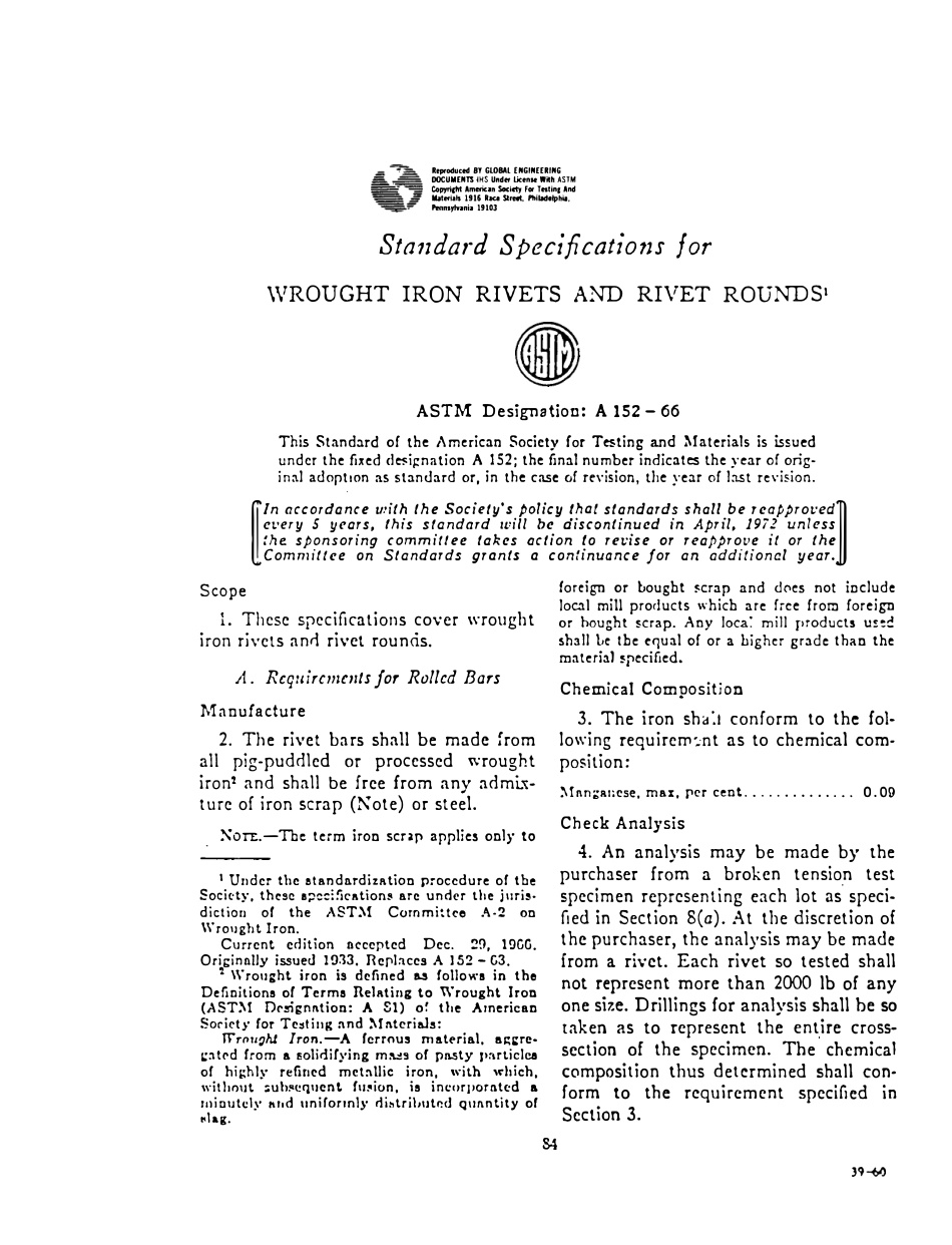 ASTM A152 - 66 scan.pdf_第1页