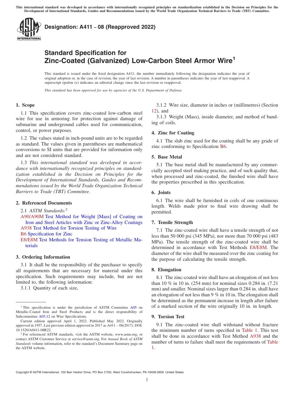 ASTM A411 - 08 (2022).pdf_第1页