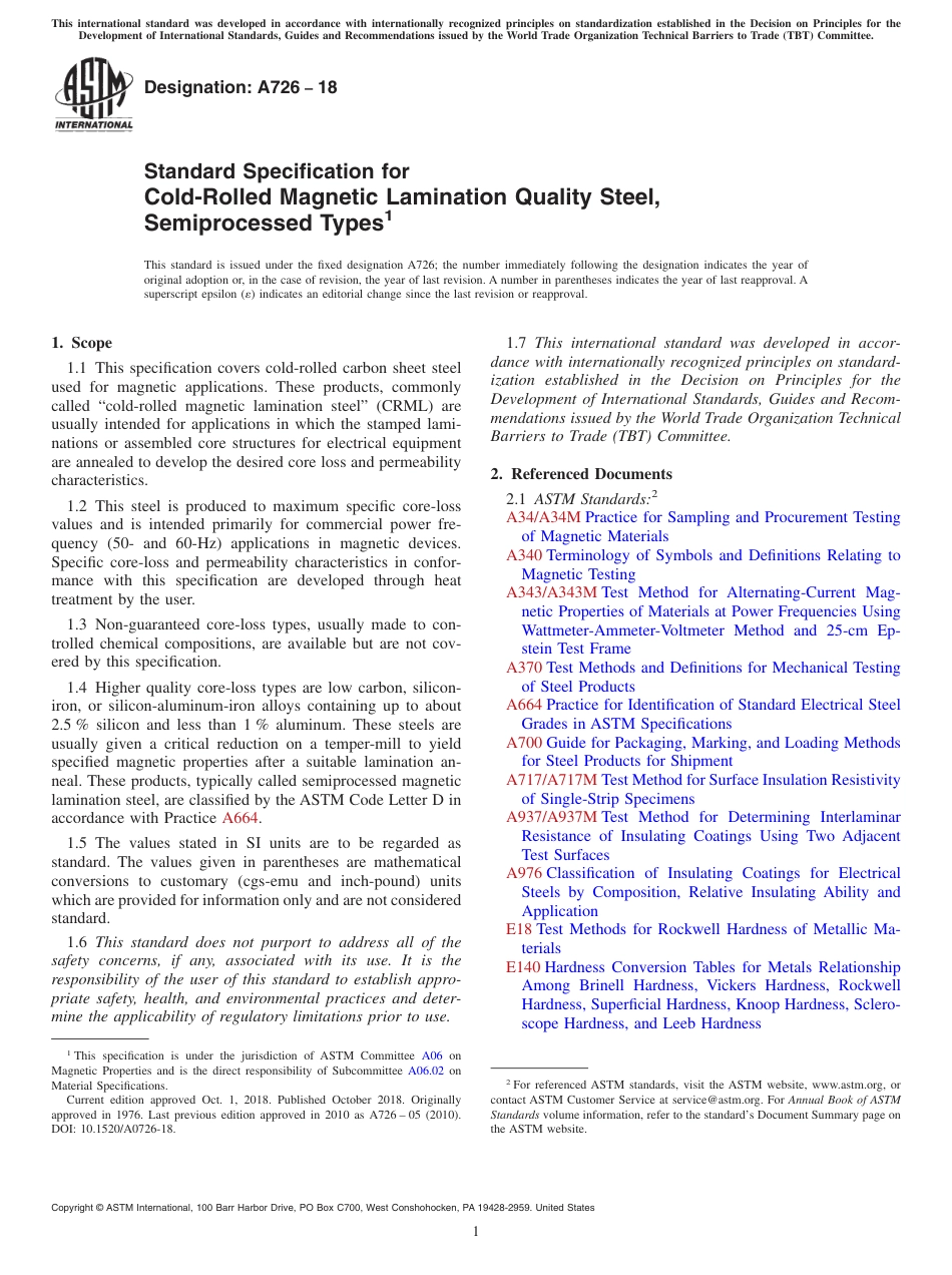 ASTM A726 - 18.pdf_第1页