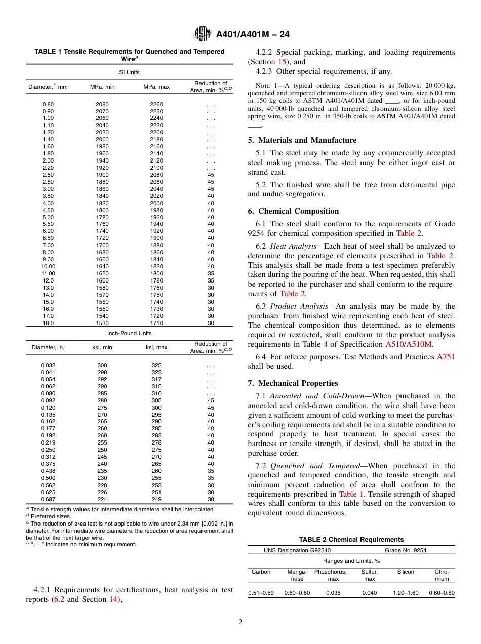 ASTM A401 - A 401M - 24.pdf_第2页