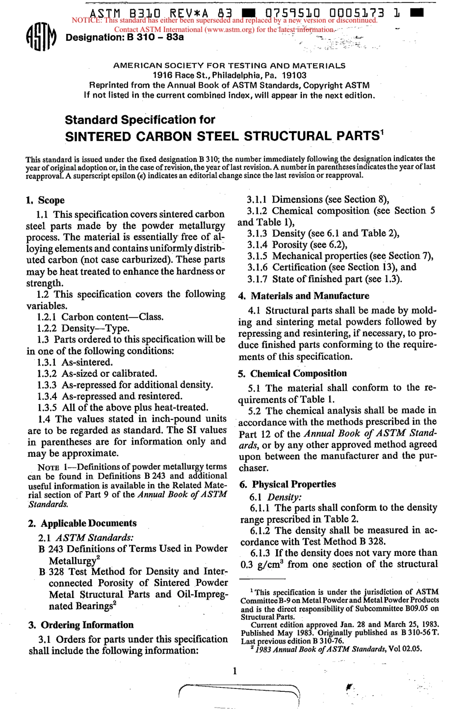 ASTM B310 - 83a scan.pdf_第1页
