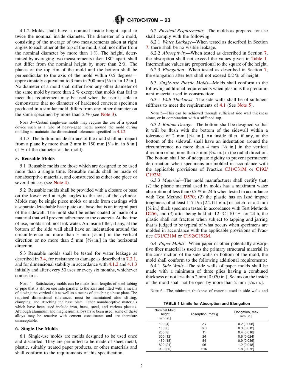 ASTM C470 - C 470M - 23.pdf_第2页