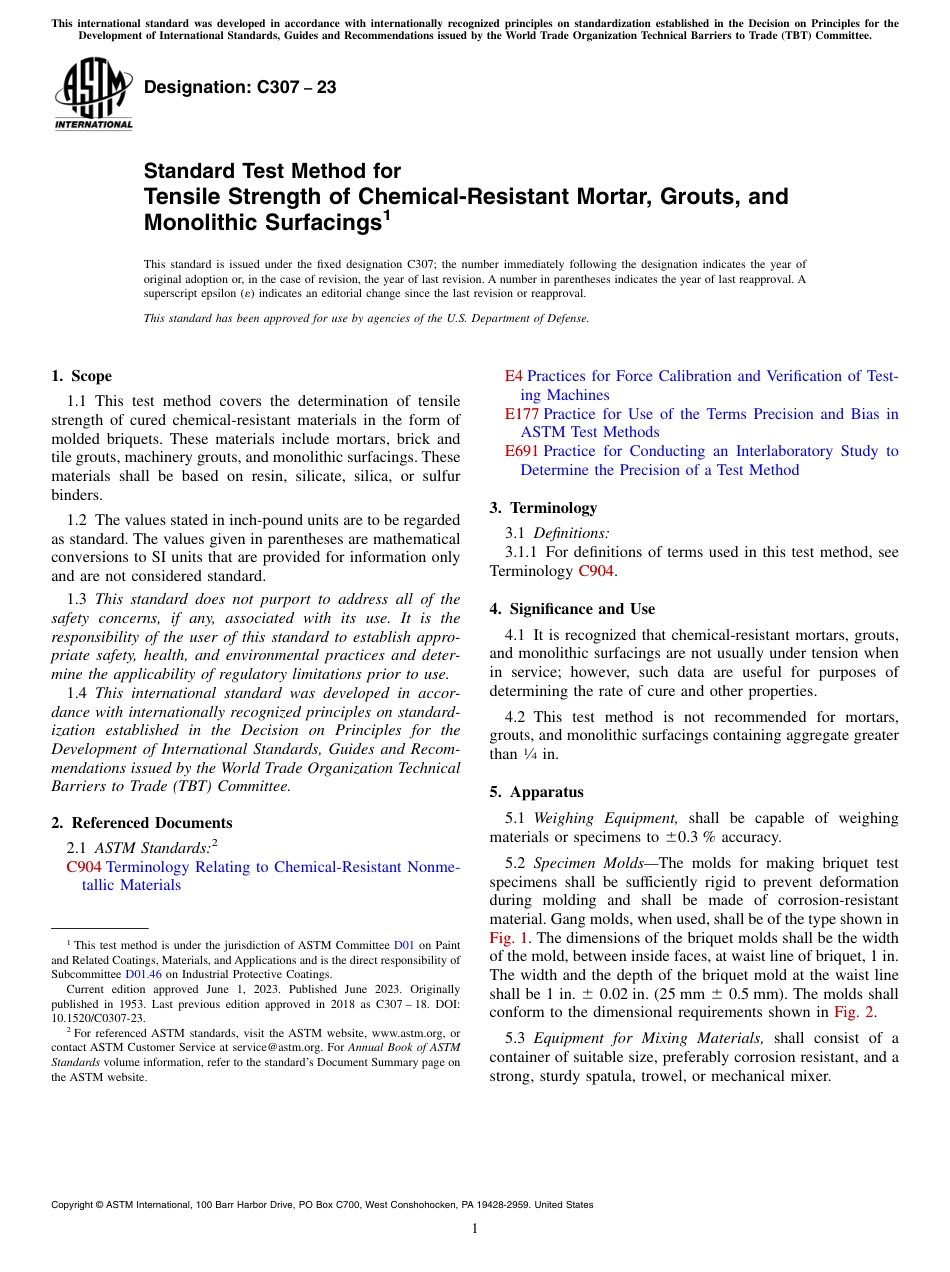 ASTM C307 - 23.pdf_第1页