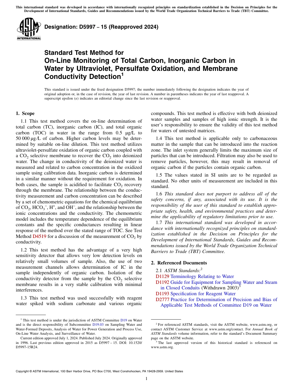 ASTM D5997 - 15 (2024).pdf_第1页
