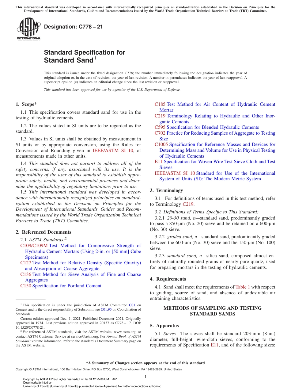 ASTM C778 - 21.pdf_第1页