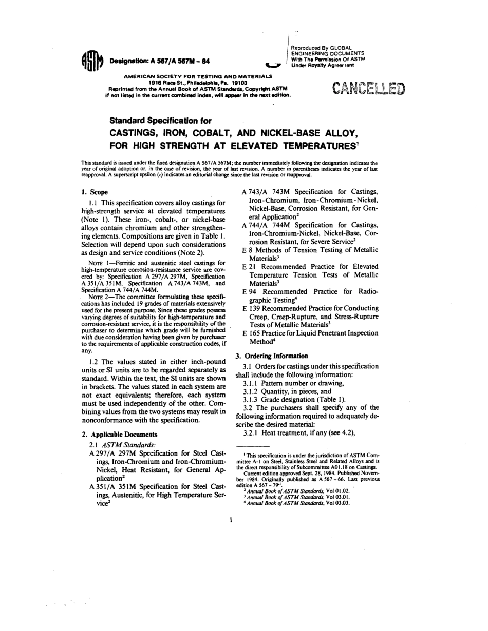 ASTM A567 - A 567M - 84 scan.pdf_第1页