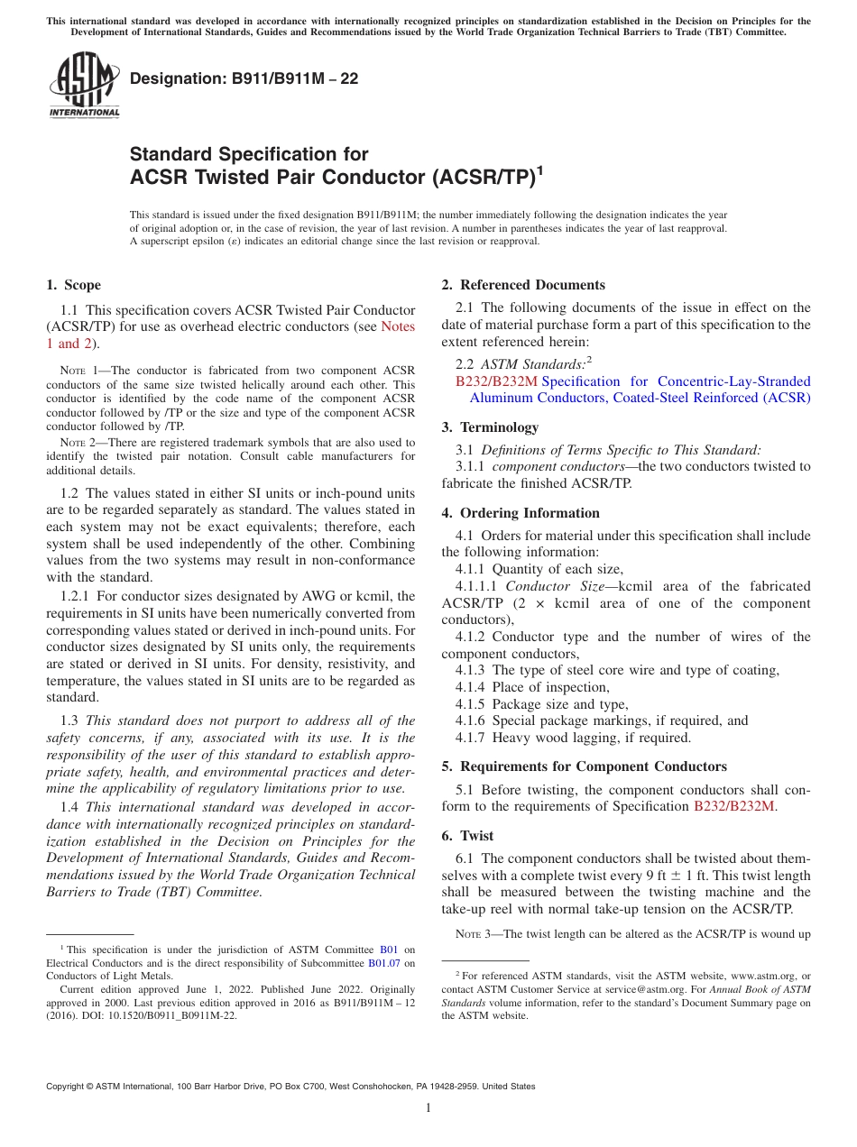 ASTM B911 - B 911M - 22.pdf_第1页