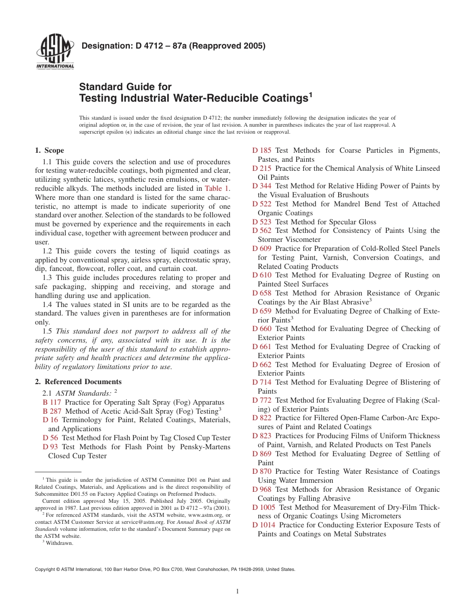 ASTM D4712 - 87a (2005).pdf_第1页