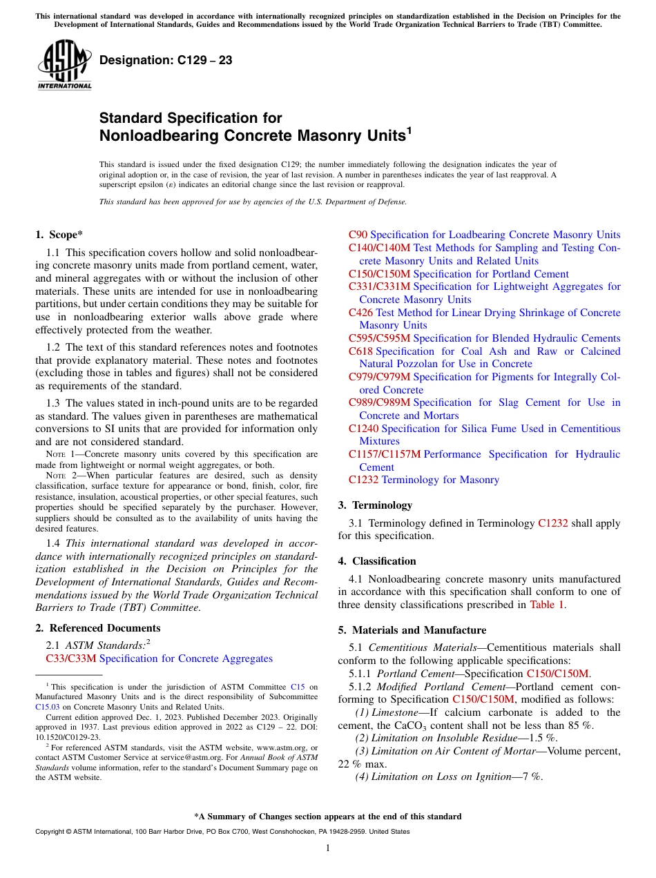 ASTM C129 - 23.pdf_第1页