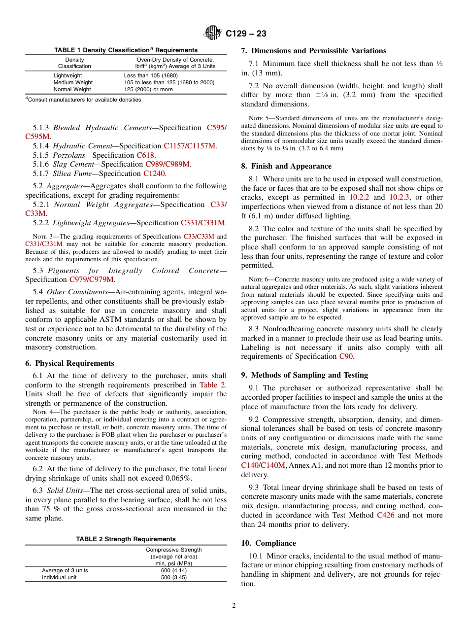 ASTM C129 - 23.pdf_第2页